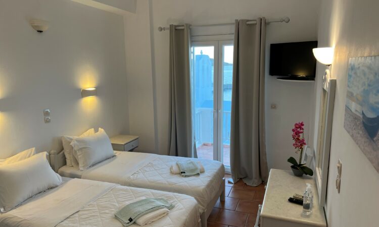 Sea view room for 2 at Hotel Galini Naoussa Paros